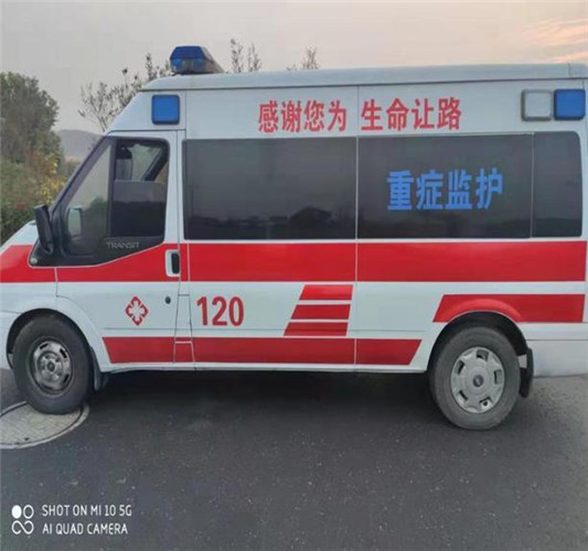 晋州救护车出租服务案例3